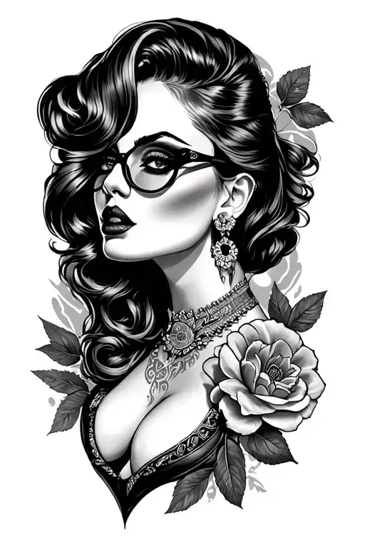 Rockabilly Estilo Tattoo Inspired