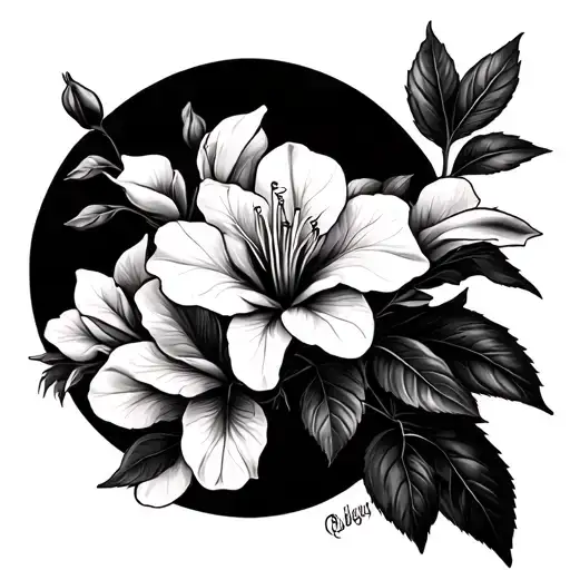 Rhododendron Cardinal Blackbear