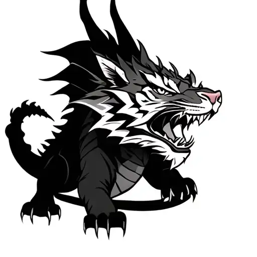 Generates A Dragon With A Flaw Tiger
