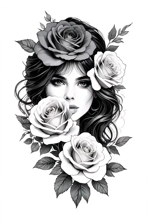 Camila And Roses