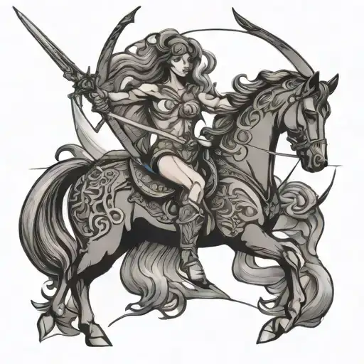 Sagittarius Which Also Shows That I'm Self Made