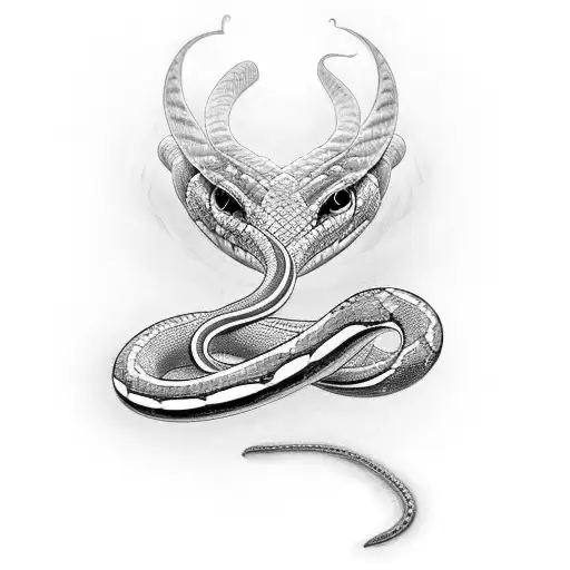 Woman Snake Stripper