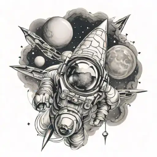 Space Theme Sleeve