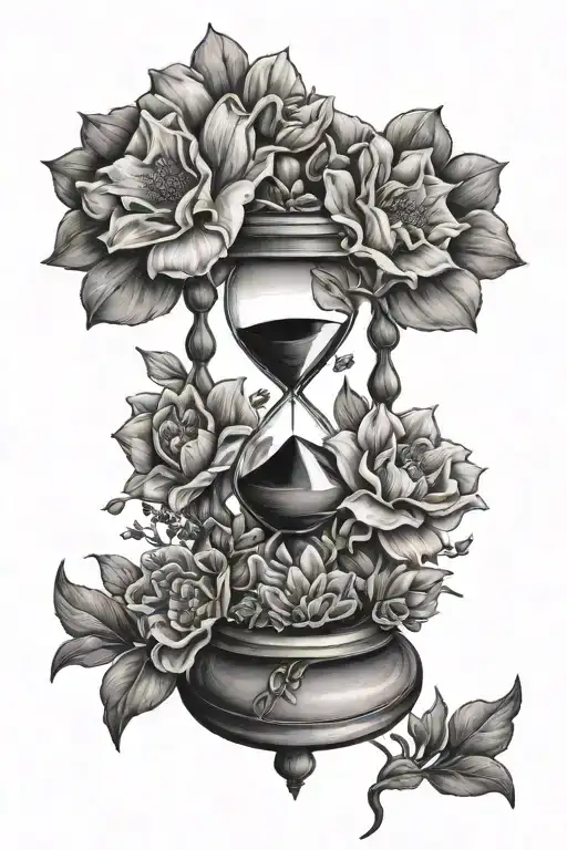 Mountain Flower Hourglass