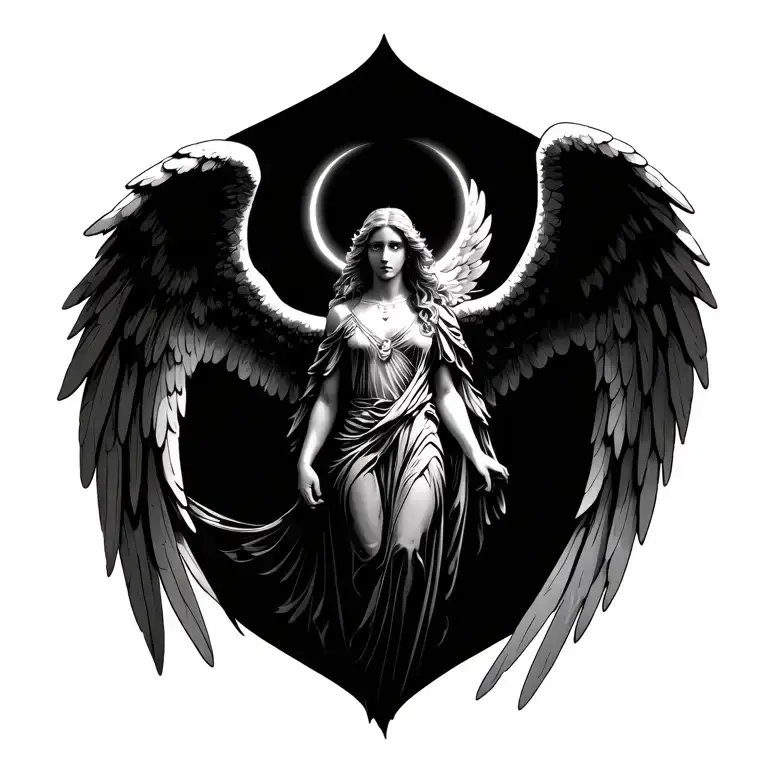 Symmetrical Designs Biblically Accurate Angel Seraphim