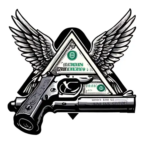 Illuminati Gun Money