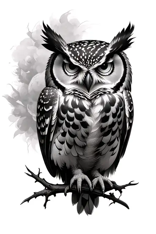 Fierce Owl Realistic