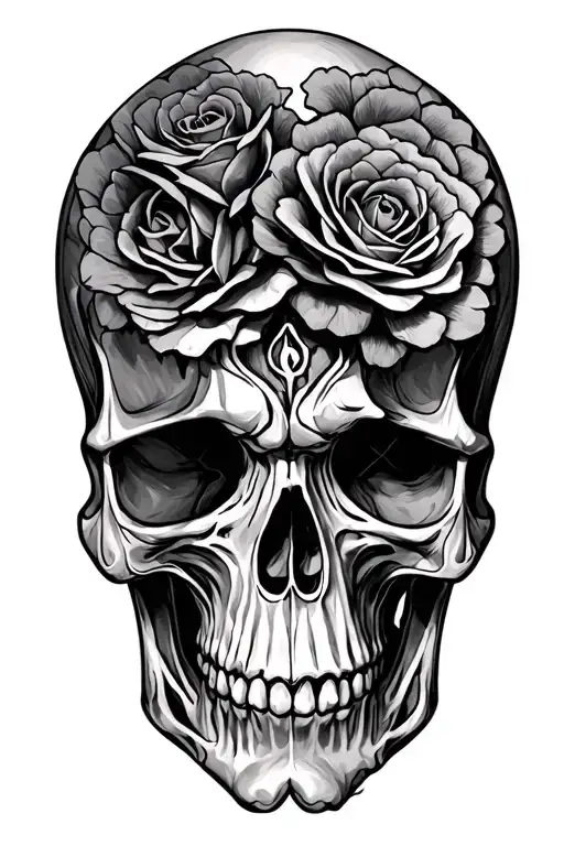 Skull Inside Representing