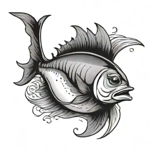 Semicolon As A Tuna Fish
