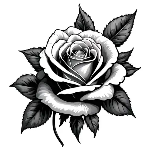 Really Soft Smooth Shading Rose