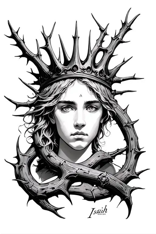 Isaiah 60 22 With Thorn Crown