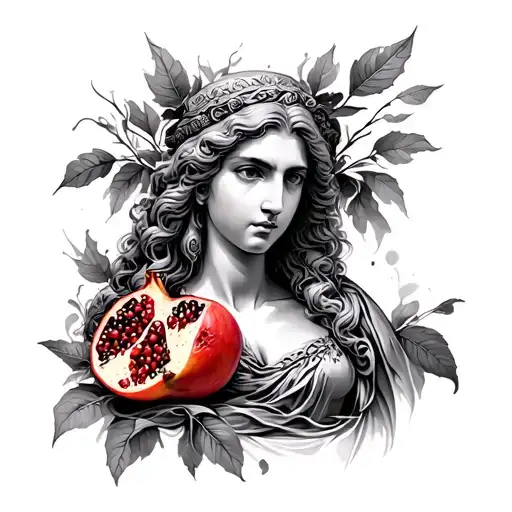 Juno Roman Goddess Pomegranate