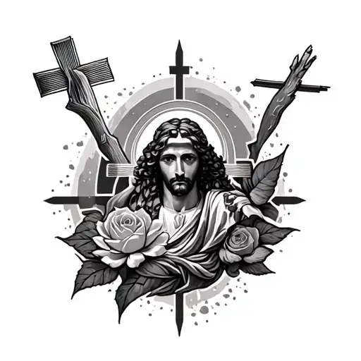Christian Tatto Sleeve Tattoo Design