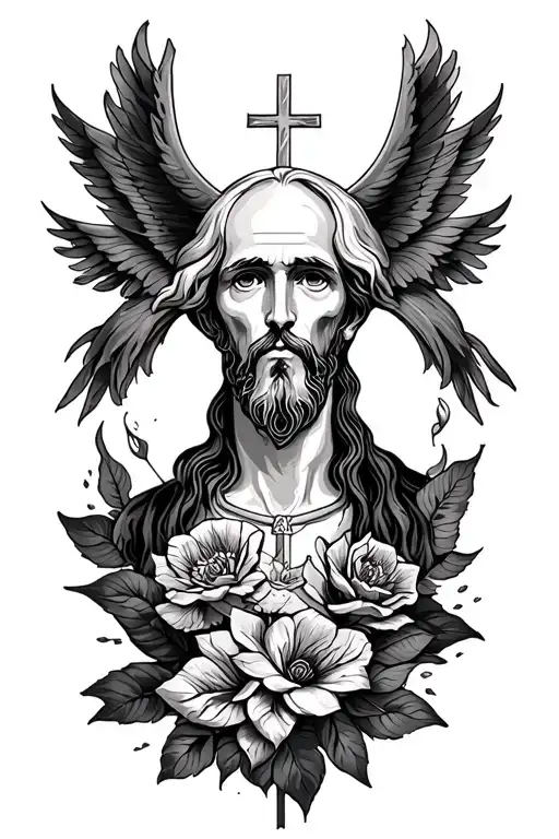 Christian Tatto Sleeve Tattoo Design