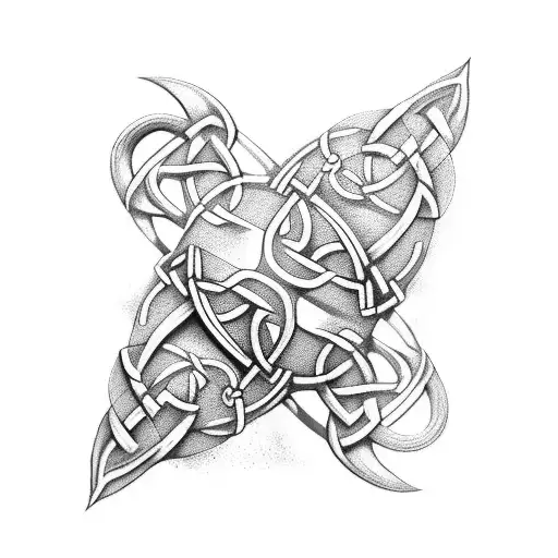 Celtic Stone Arm Sleeve