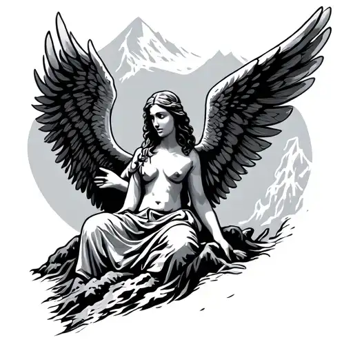 Mountain Angel Wings