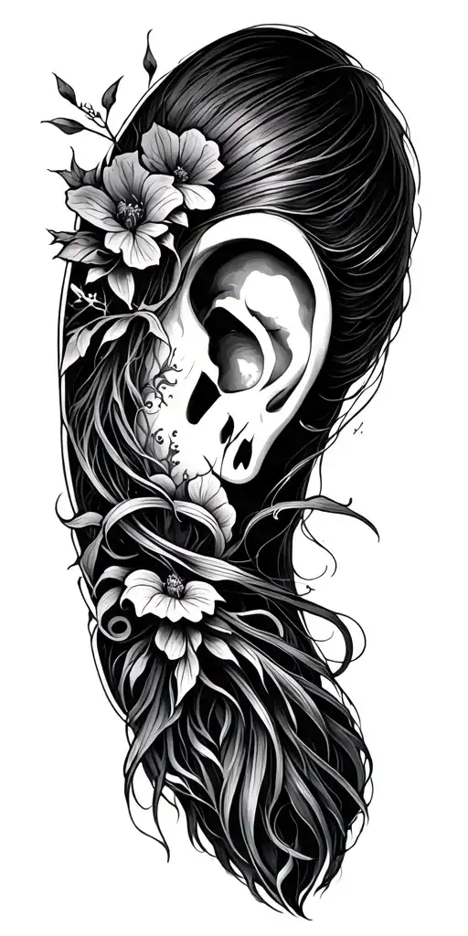 Behind The Ear Halloween Theme