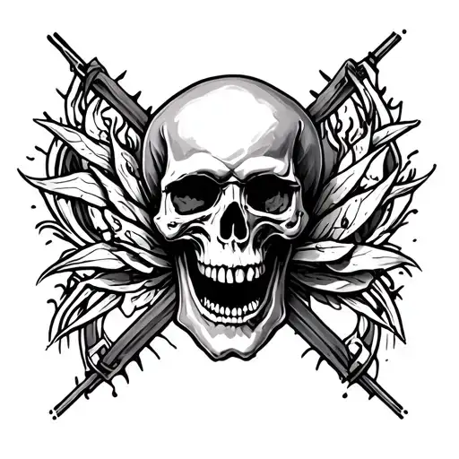 Dangerous Skull Cover Up