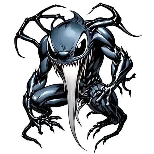 Stitch With The Venom Symbiote