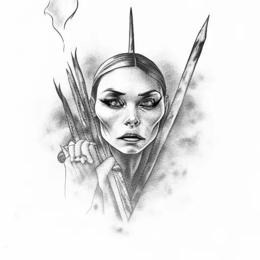 Witch Burning At Stake