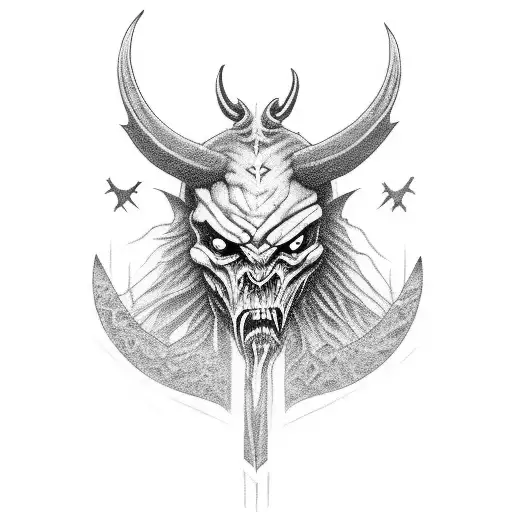 Satanic Dark Cryptid