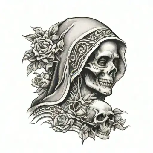 Mama Mary And Skull