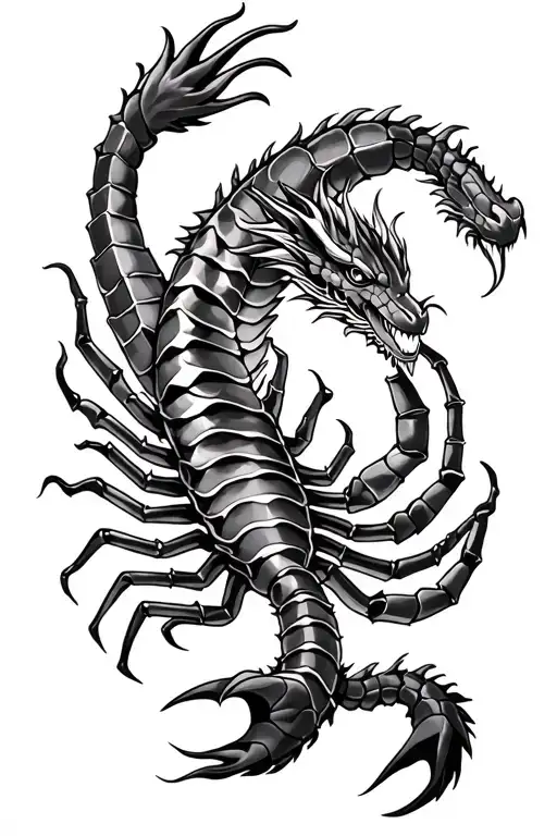 Scorpion And Dragon Combination
