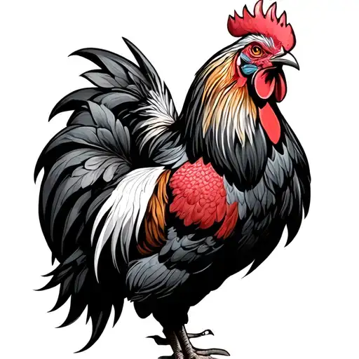 Boxing Rooster