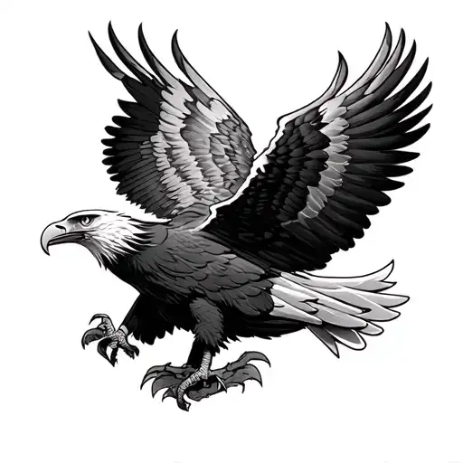 Eagle And Power