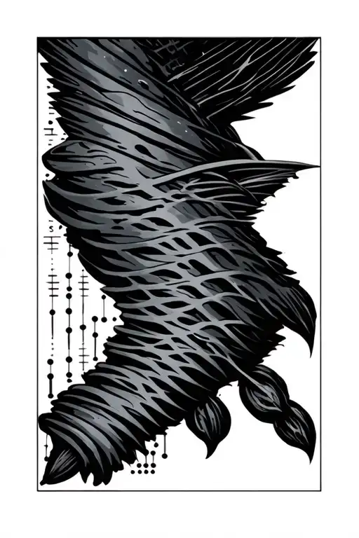 Pheniox With Straight Line On Left Including Morse Code Stronger Than Ever