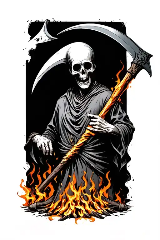 Death With A Scythe And Roasts