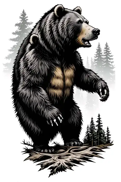 Forest Grizzly Fore Arm
