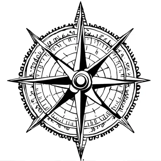 A Compass Rose
