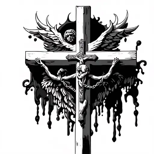 Rip Brother Heaven Cross Rosary