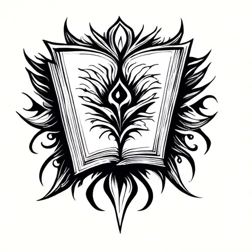 Tribal With Book Of Nod