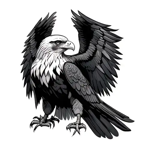 Albanien Eagle With