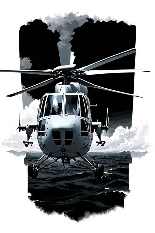 Offshore Helicopter Flying