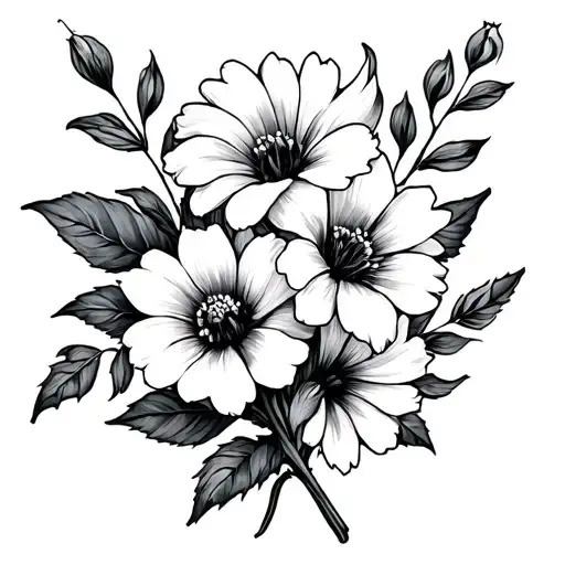 March June And August Birth Flowers