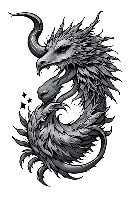 Zodiac Sign Tatoo Based On One Piece Style