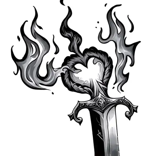 Set Your Heart Ablaze As Sword