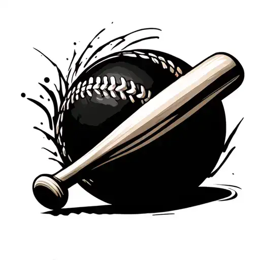 Cricket Ball And Bat