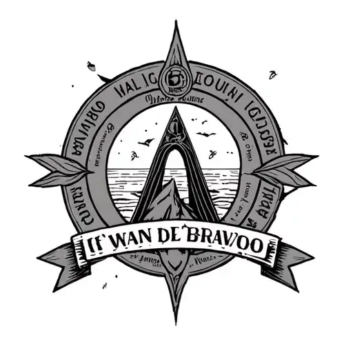 Travel With Braveness With A Symbol In Latin