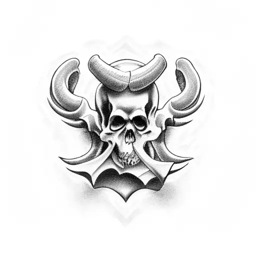 Grim Reaper Horns Death