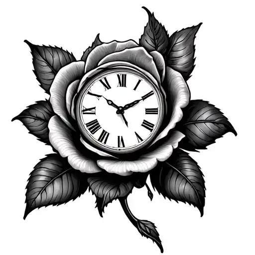 Clock Rose Dove