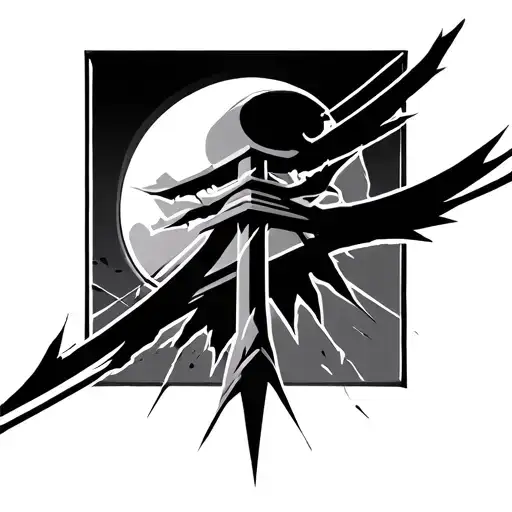 Symbol Of Power Lines