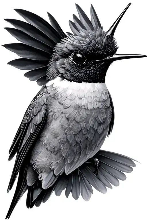 Realistic Hummingbird