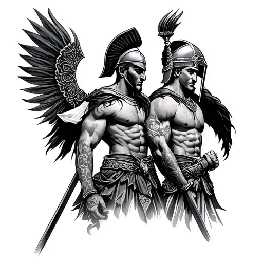 Greek And Spartan All The Arm