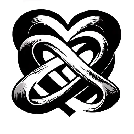 Infinite Symbol And Heart