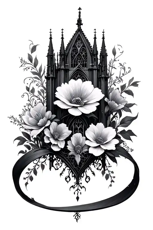 Gothic Floral Gothic Architecture