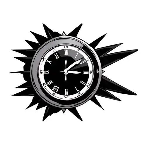 Clock With Male Angle